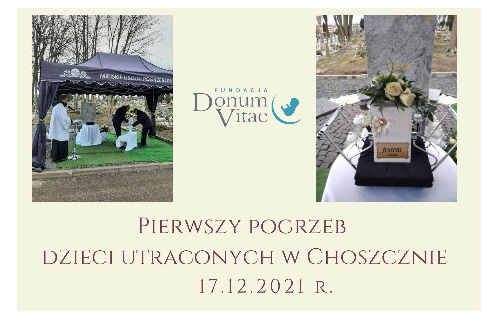 W Choszcznie odbył się pierwszy pogrzeb Dzieci Utraconych